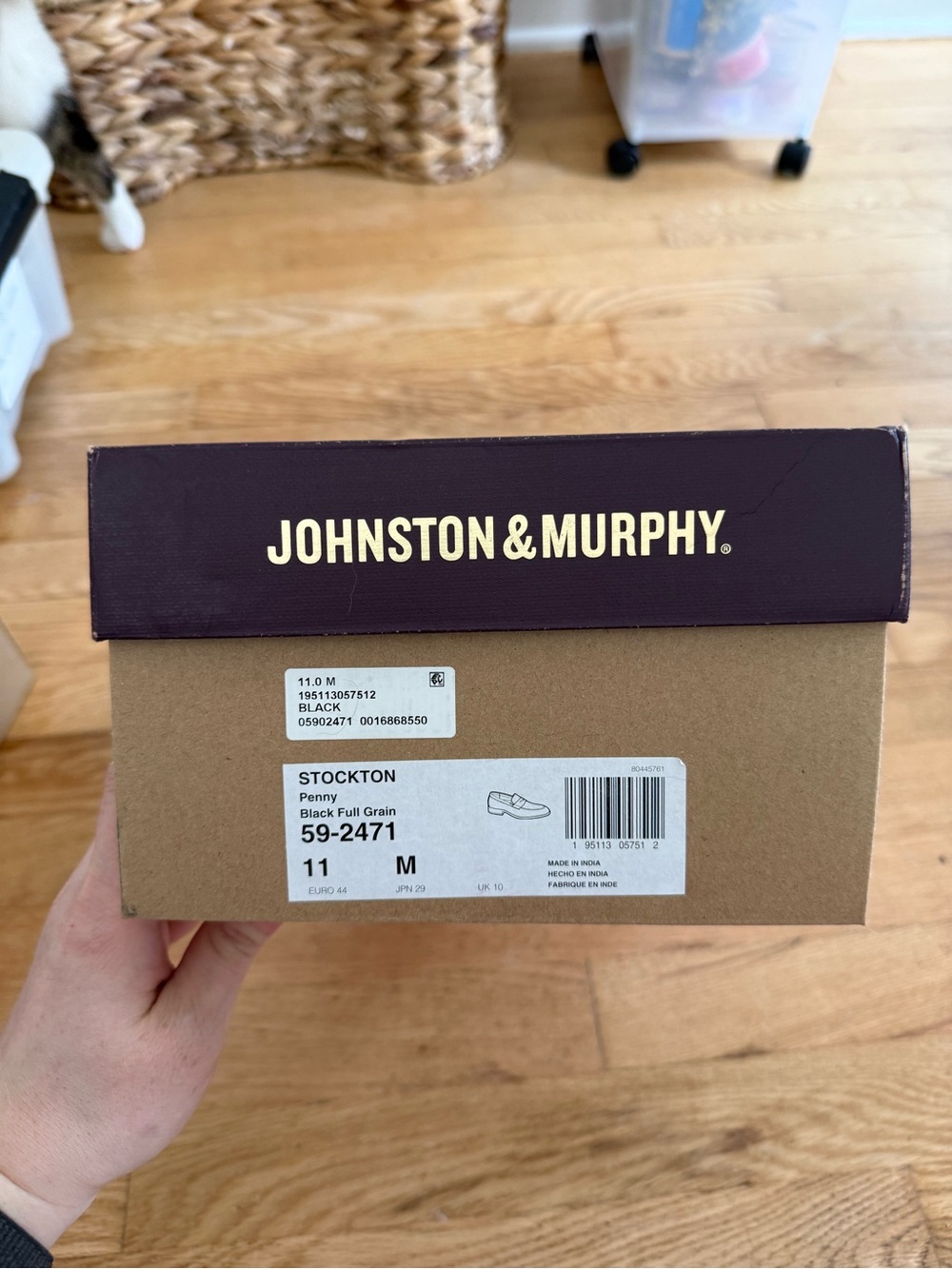 Johnston & Murphy men’s dress shoe